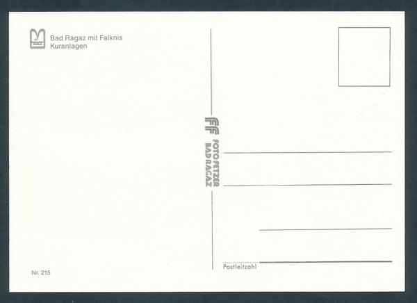 Kuranlagen Bad Ragaz mit Falknis - CH